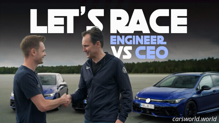 El CEO de VW se enfrenta al ingeniero jefe del Golf R | Carscoops